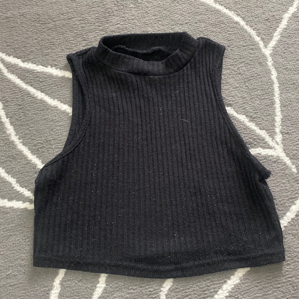 High neck SHEIN crop top